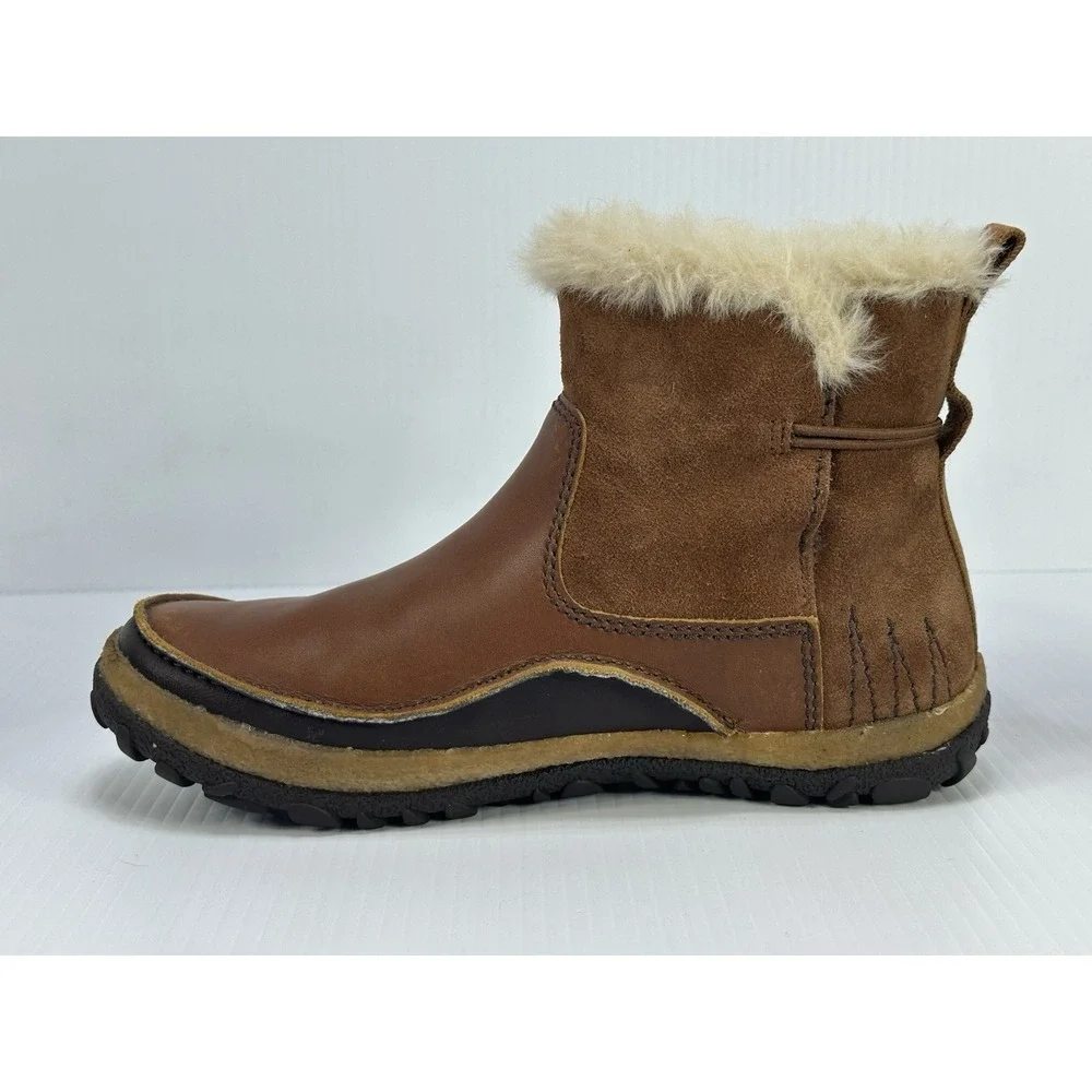 Merrell Snow‎ Boots Women's Size 7.5 Tremblant J45932 Brown Leather Pull-On
